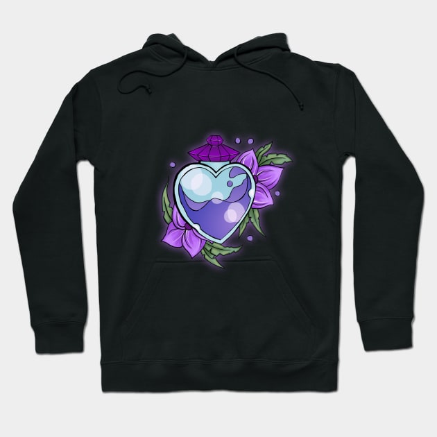 Purple potion Hoodie by CréaTiff